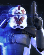 The Arc Trooper on the Stalker Card