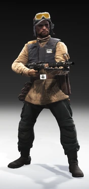 Human 2 - Scarif Helmet Beard