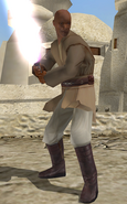 Mace Windu in Mos Eisley.