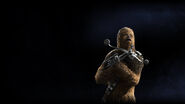 Chewbacca as he appeared in Star Wars Battlefront II.