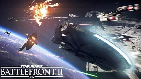 Star Wars Battlefront 2 Official Starfighter Assault Gameplay Trailer