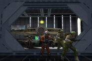 The Falcon in the Death Star (cut content).
