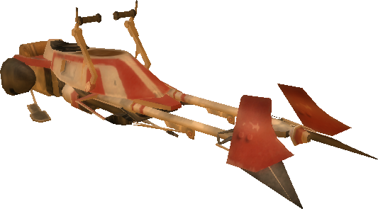 【未組立】STAR WARS SPEEDER（2台セット） HASBRO 2010 - STAR WARS THE CLONE WARS - SPEEDER BIKE WITH