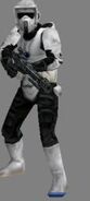 Scout Trooper in Star Wars Battlefront