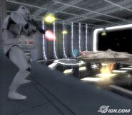 Death star hanger.jpg (38 KB) Death Star Hangar, with the Millennium Falcon docked