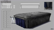 Concept image of a stormtrooper and storage container. (Battlefront 2015)