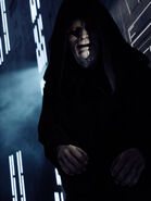 Emperor Palpatine in an Imperial base.