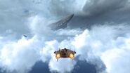 An MC80 with Rebel ships