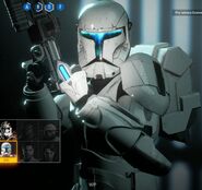 Pre-release look at the Clone Commando in the spawn menu.