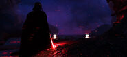 Cinematic capture of Darth Vader on Sullust