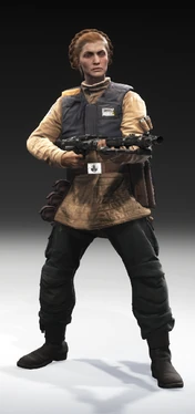 Human 7 - Scarif Braided Red