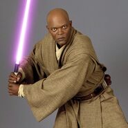 Mace Windu action pose.