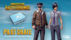 Twitch Prime/Pilot Crate - Official PLAYERUNKNOWN'S BATTLEGROUNDS Wiki