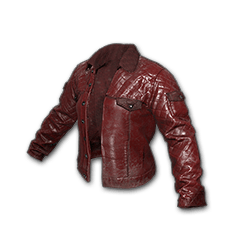PUBG Red Quilted Leather Jacket - HJacket