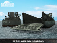 Render showing LCM with bow ramp down