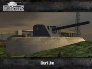 Japanese 8 inch naval gun