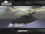 A Flower-class corvette in 4204-Channel Patrol