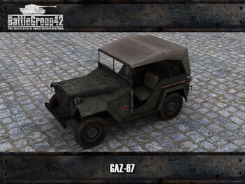 GAZ-67 render