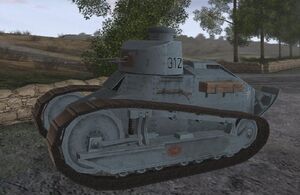 WW1: Renault FT-17 tank 2, My Renault FT-17 model. It is a …