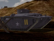 Old screenshot of LVT(A)-1 in Iwo Jima