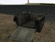 LVT-4 with ramp lowered