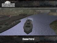 A Vosper MTB by the British port