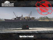 4205-Operation Ironclad 1.jpg (156 KB) A Ko-hyoteki-class submarine by the port