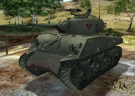 Sherman m4 105mm early