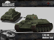 T-34 Model 1940 render