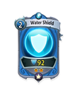 Magic 1 CARD HERO WATER SHIELD MIN