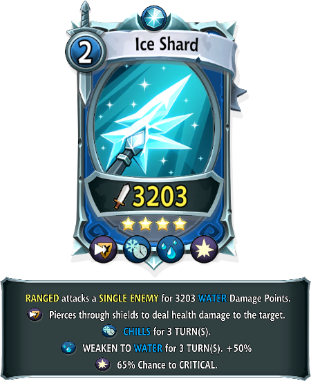 Ice Shard - Hearthstone Wiki