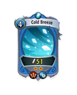 Magic 1 CARD HERO COLD BREEZE MIN