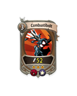 Ranged 2 CARD HERO COMBUSTIBOLT