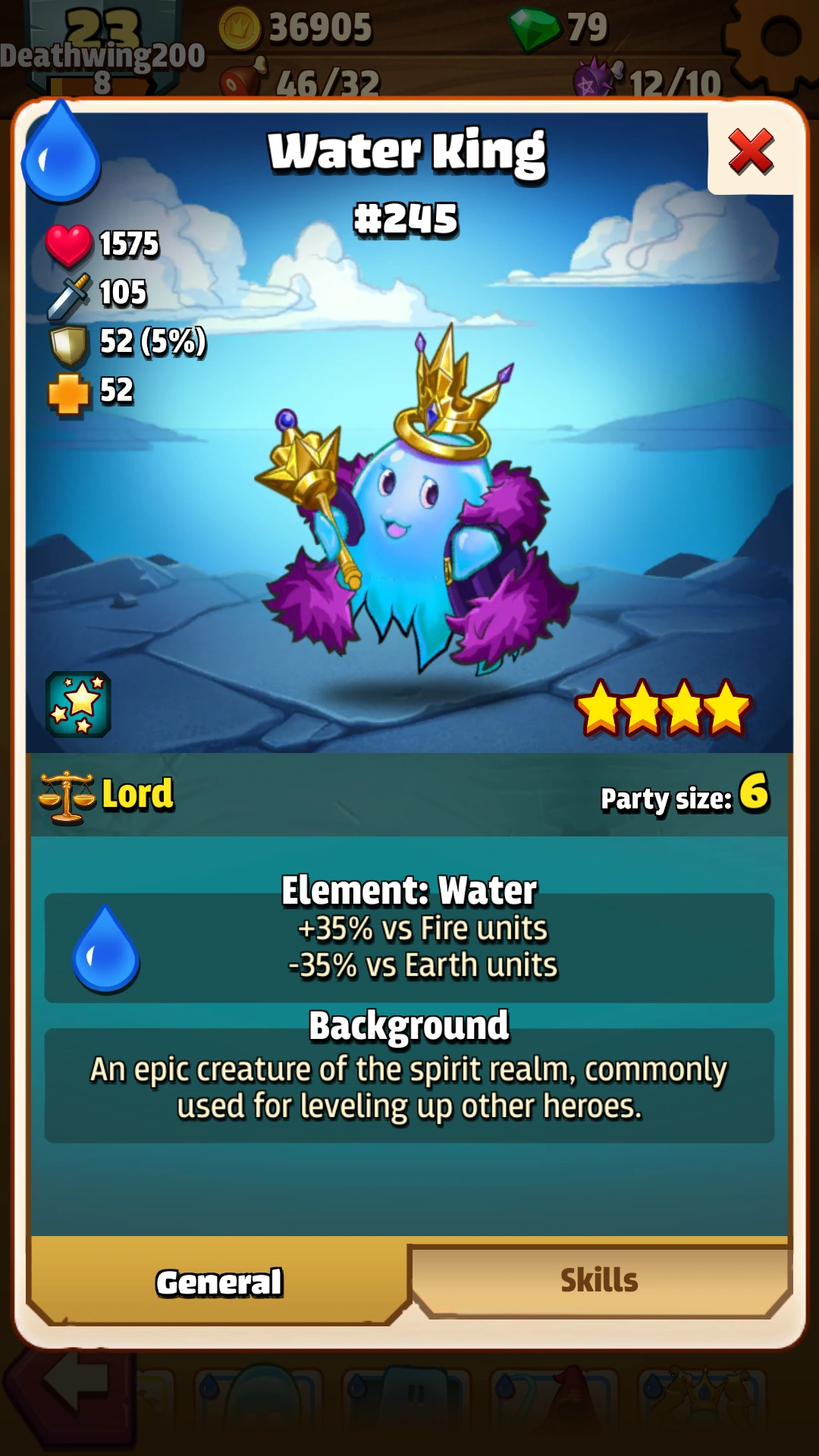 Water King BattlejackRemastered Wiki Fandom
