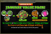 January Value Pack 66-70