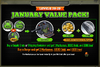 January Value Pack Lvl. 20-29, January 2015.