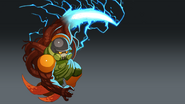 Infected Boss Strike window background, derived from the artwork.
