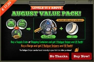 August Value Pack, August 2014.