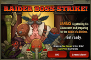 Raider Warlord Challenge Boss Strike
