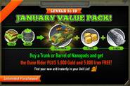 January Value Pack, January 2014.