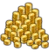Gold pile