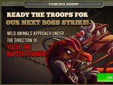 Boss Strike 5: Yuzul the Raptor Trainer