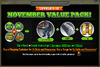 November Value Pack 9-19