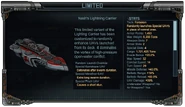 Nash's Lightning Carrier Stats