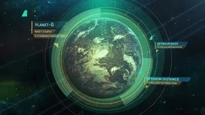 Planet G alien battleship