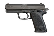 The USPR is the standard military sidearm.