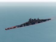 Litorrio class super battleship.