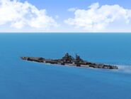 The Juan Cailles-Class Guided Missile Battleship, a floating fortress of Filipino might. At first glance she appears as a rather lightly-armed vessel, but when examined closely she is the very opposite. Her shortage of a secondary gun armament only allows for more deck space for numerous VLS pads and missile launchers. However, she is considerably slow at 34.1kn, since she was built to operate at longer ranges.