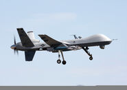 The Predator B is a commercially used military drone.