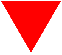 The VK vehicle emblem, which is present on all VK registered vehicles. The red triangle symbolizes the Worker's Revolution. The 3 points represent Surveillance, Protection and Justice.